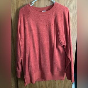 VS Pink Fuzzy Crew Neck